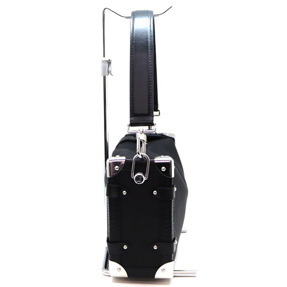 Louis Vuitton Side Trunk Grained Calfskin Leather Black - Picture 3 of 9